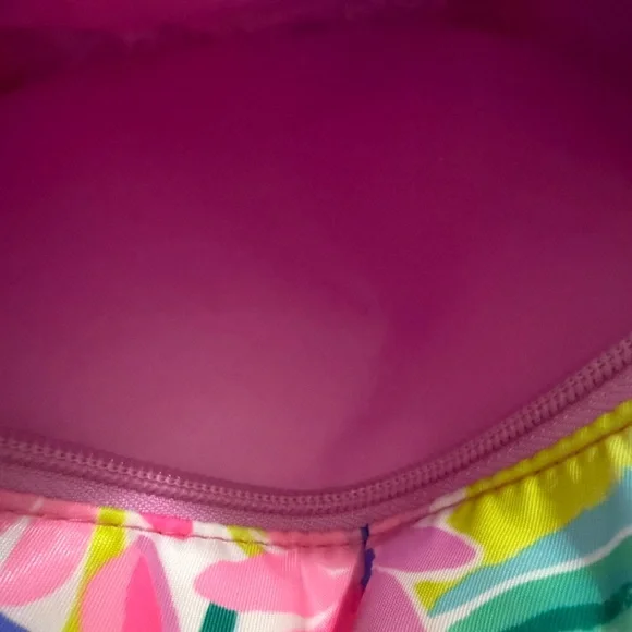 Lilly Pulitzer Pink and Blue Floral Backpack - Picture 9 of 10